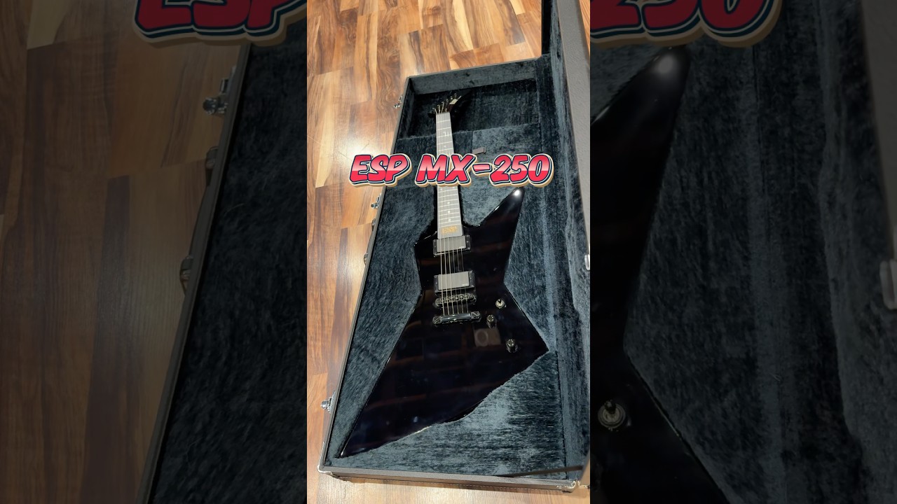 Esp MX-250 just arrived at Diablo Guitars in time for Christmas! 