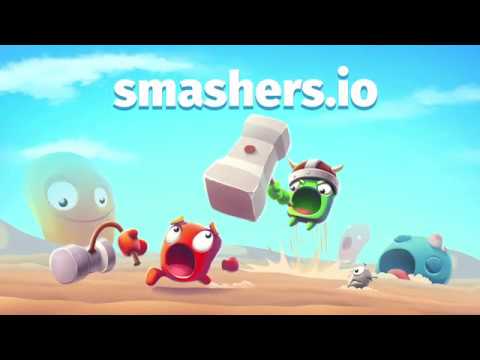 Smashers.io Foes in Worms Land