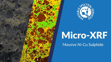Bruker M4 TORNADO scan of Massive Ni-Cu Sulphide Sample in under 1 minute (Micro XRF)