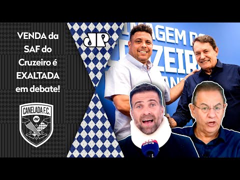 É FANTÁSTICO, gente! AO CONTRÁRIO do Ronaldo, o NOVO DONO do Cruzeiro é... OLHA esse DEBATE!