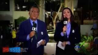 GAFE: Patrícia Poeta bufando ao vivo no Jornal Nacional da Globo  02062014