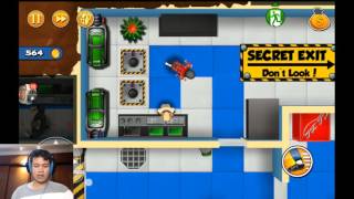 Robbery Bob Perfect Walkthrough : 3-10 Secret Exit