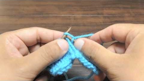 How to Knit the Knit Right Loop Increase (KRL)
