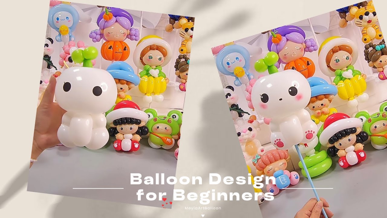 Snow Baby Shape | For Beginners | MeyiaArtBalloon