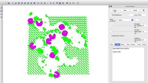 Pac-Man Xenobots achieve two rounds of replication in simulation (v1).