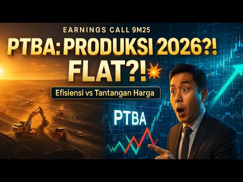 PTBA 9M25: Strategi Efisiensi & Produksi 2026 – Apa Artinya Untuk Saham?