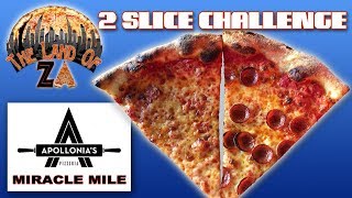 Apollonia's Pizzeria (Miracle Mile, Hollywood, CA) - 2 SLICE CHALLENGE NY Pizza Review