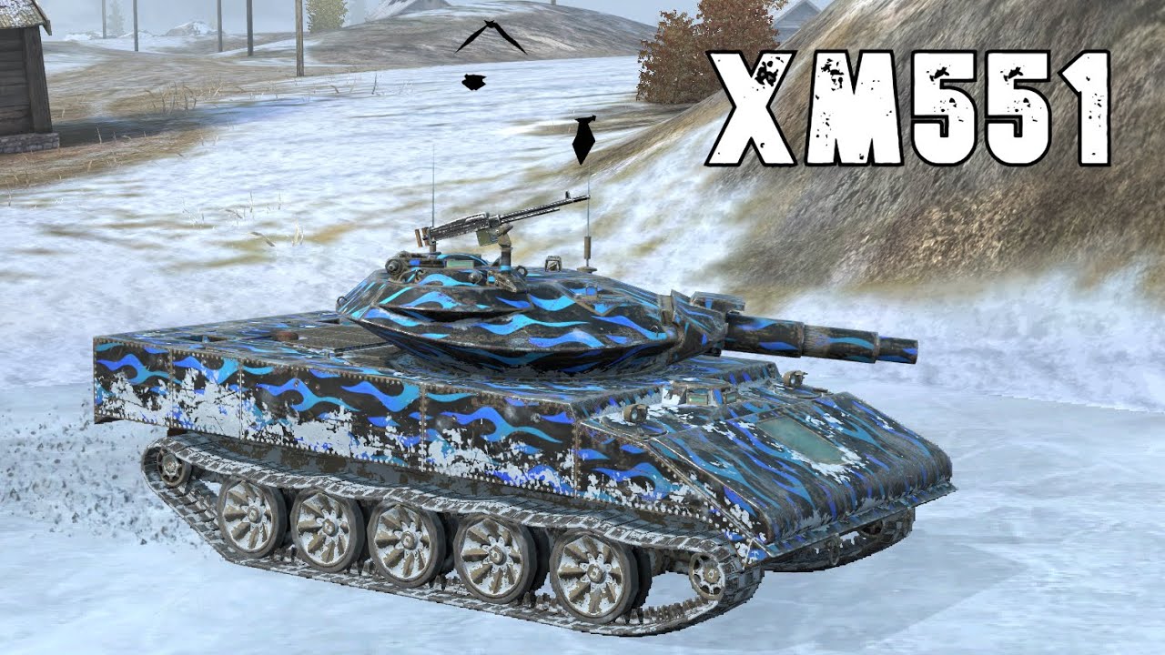 XM551 Sheridan - 5 Kills 6,6K DMG • WoT Blitz