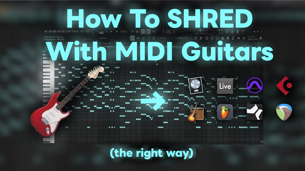 How to SHRED With MIDI Guitars (the right way)