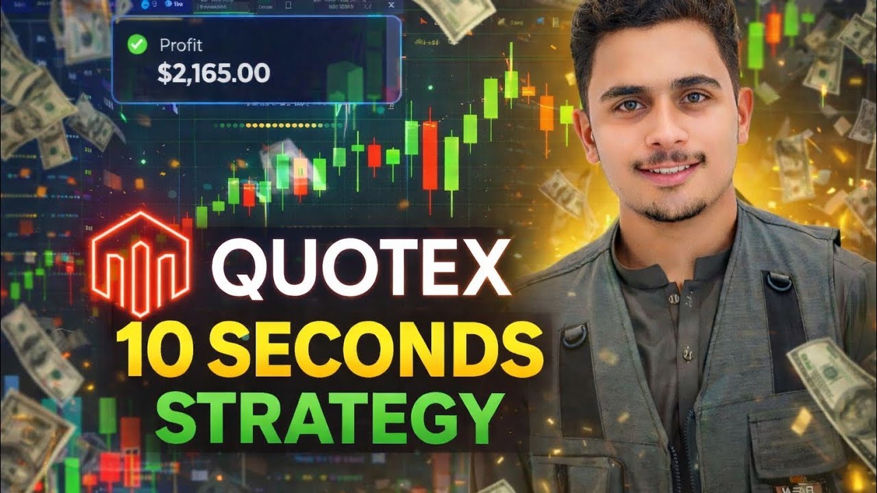 Quotex 10 Seconds Strategy ⚡ | Fast Scalping for Daily Profit
