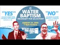 Baptism Debate -  Andrew Sluder (Baptist) - Caleb Robertson (Christian).