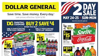 Dollar General • May 24 – May 30, 2026 • Weekly Ad Preview