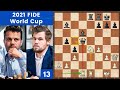 Vincere Senza La Donna! -  Bacrot vs  Carlsen  | FIDE World Cup 2021