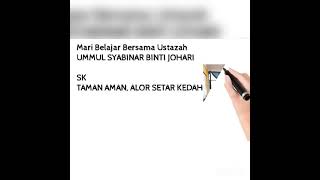Adab Ketika Bekerja kafa Tahun 5