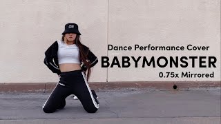 ? [Tutorial] BABYMONSTER Dance Performance “Young Money” 0.75x Dance Mirrored
