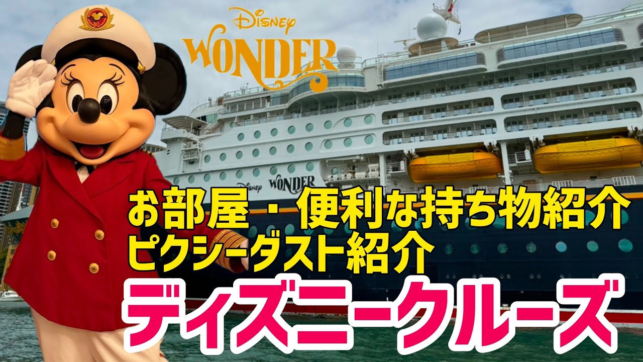 Disney Cruise #7] Disney Wonder Room Introduction, Useful Items to