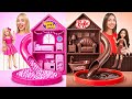 素晴らしいドールハウスを作ります | バブルガム対チョコレートチャレンジ Multi DO Smile