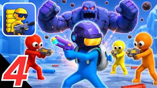 Gun Rush Shooting Battle Gameplay Walkthrough Part 4 - Hero Shooter Run (iOS, Android) screenshot 4