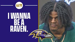 Lamar Jackson says he wants to finish his career in Baltimore and win a Super Bowl | CBS Sports