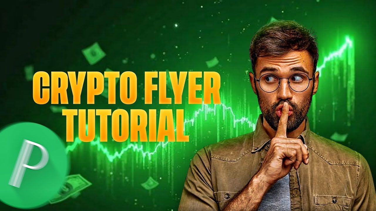 Crypto Training Flyer Design Tutorial for Beginners - YouTube