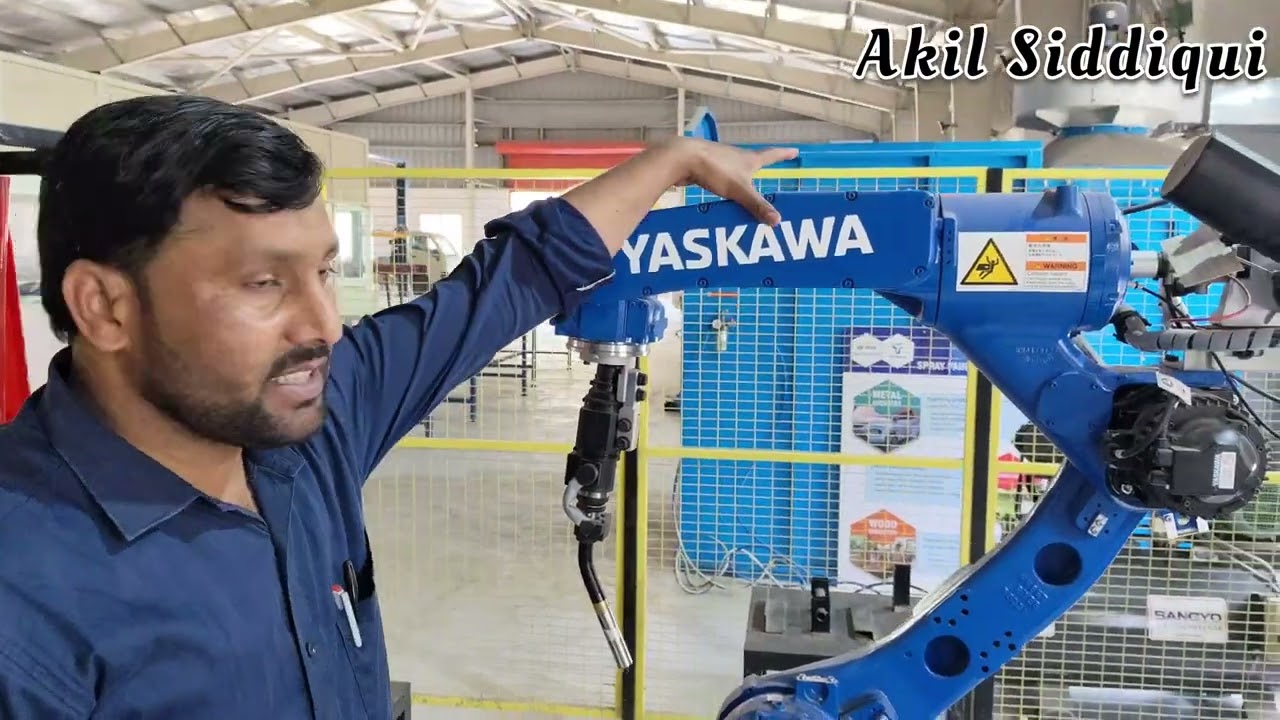 Robotic cell all parts GP12 Robot and AR1440 Robot 