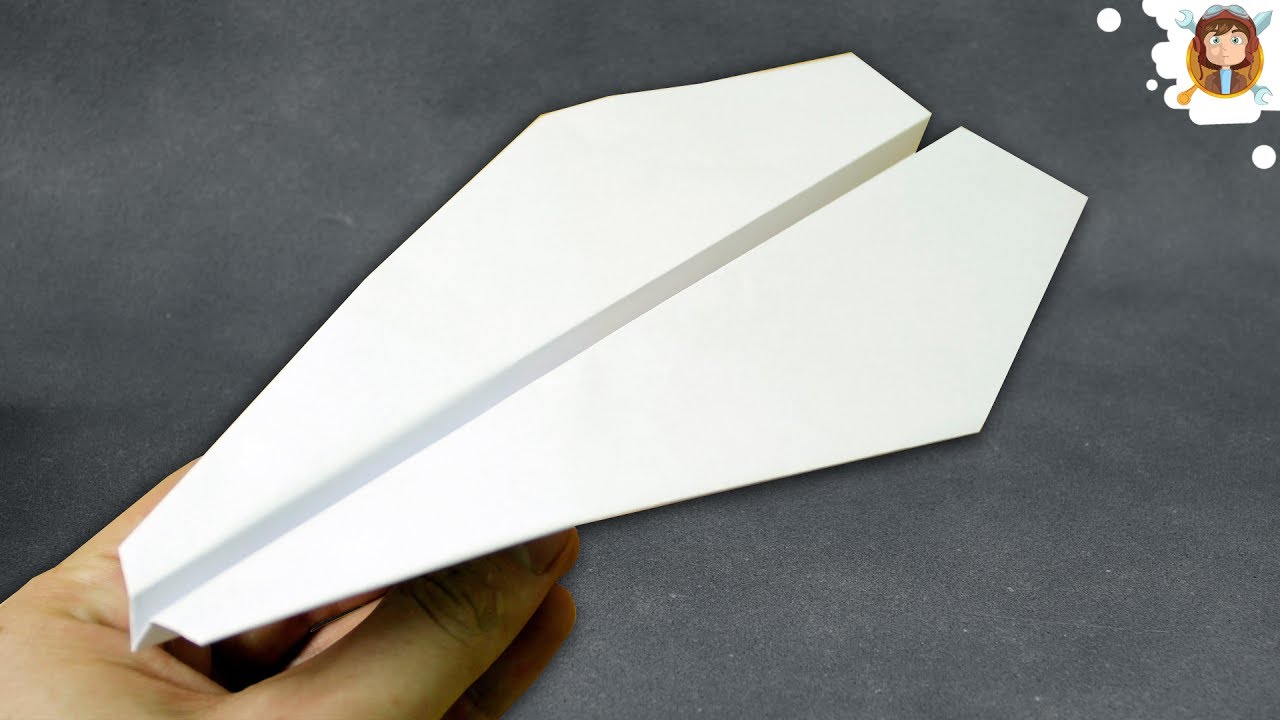 How to make a Easy Paper Airplane that Flies Far YouTube