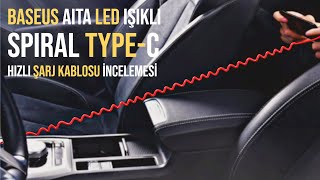 Araçlar İçin Çok Kullanışlı Baseus Aita Type-C Hızlı Şarj Kablosu İncelemesi