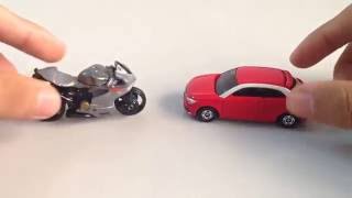 Car Toys Hot Wheels Toy Car Audi A1 & Ducati 1199 Panigale