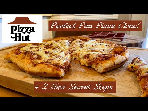 The Ultimate Pizza Hut Pan Pizza at Home + 2 New Unique Ingredients!
