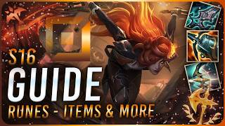 S16 | Katarina ADC Runes, Builds & More | Guide (ft. RANK 1 KATARINA ADC)