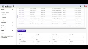 Customer Data Tracking (CMS) | DealerPaaS | DMS
