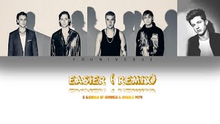 5 Seconds of Summer, Charlie Puth - Easier – Remix (Audio) (Color coded lyrics ENG)