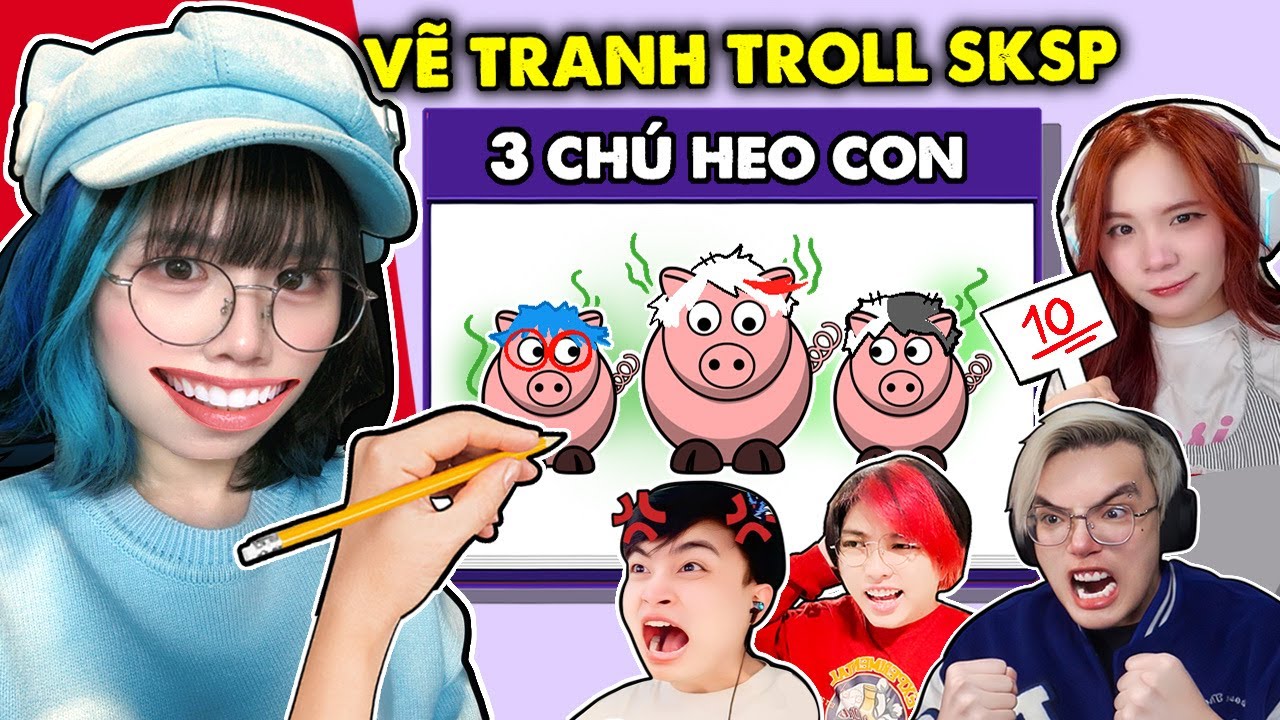 Mèo Simmy VẼ XẤU XÍ Để Troll SKSP Và Siro Trong Gartic Phone ❌️🎨