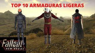 top 10 ARMADURAS ligeras FALLOUT NEW VEGAS (incluidos DLC)