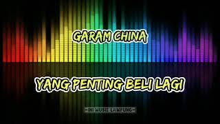 Story remik lampung-Garam China dibakar dalam kaca