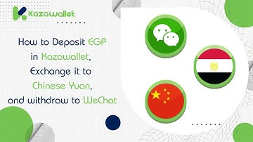 How to Deposit EGP in Kazawallet, Exchange it to CNY, and withdraw to WeChat