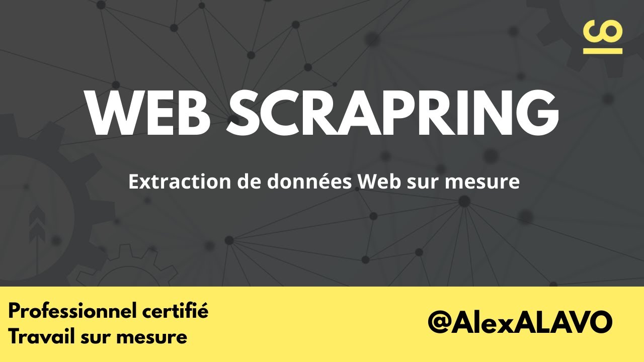 faire du web scraping pour extraire les données d'un site web