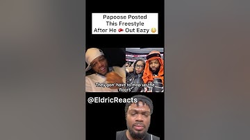 Papoose Posted This After The Eazy Altercations #shorts #battlerap #papoose