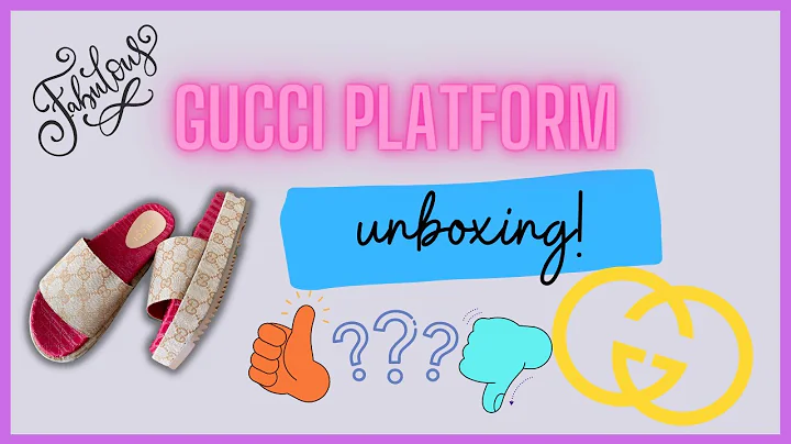 GUCCI ANGELINA PLATFORM UNBOXING | NIKKI'S CLOSET