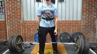 750Lb Jefferson Lift On Ironmind Eagle Loops At 160Lb 4.68 X Bodyweight