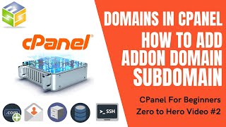 cpanel domains - create addon domain, create subdomain | code with hz