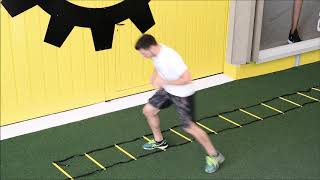 Ladder Drills Shuffle Quick and Stick