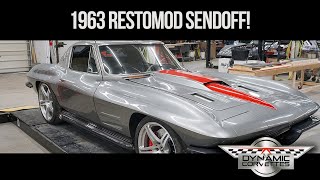 1963-1967 Corvette Coupe GM# 3840596 Right Door Rear Window Run Track *Original*