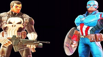 Marvel Strike Force (iOS) - Walkthrough Part 11 - Heroes Assemble: Chapter 4 (Heroes 1-4)