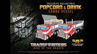 Transformers: Rise of the Beasts AMC Popcorn Vessel Review | It's a-Bucket Time! #3
