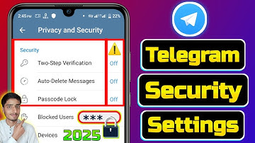 How To Secure Telegram Account | Telegram Security Settings 2025 | Technology Hassan