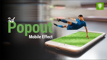 Coreldraw Tutorials | 3D Mobile Popout Effect in Coreldraw ||  #Graphic House