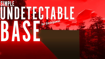 SIMPLE UNDETECTABLE BASE - Unturned Building [Tutorial]
