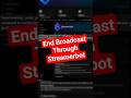 End Live Broadcast Instantly Simple Command Tutorial on Streamerbot