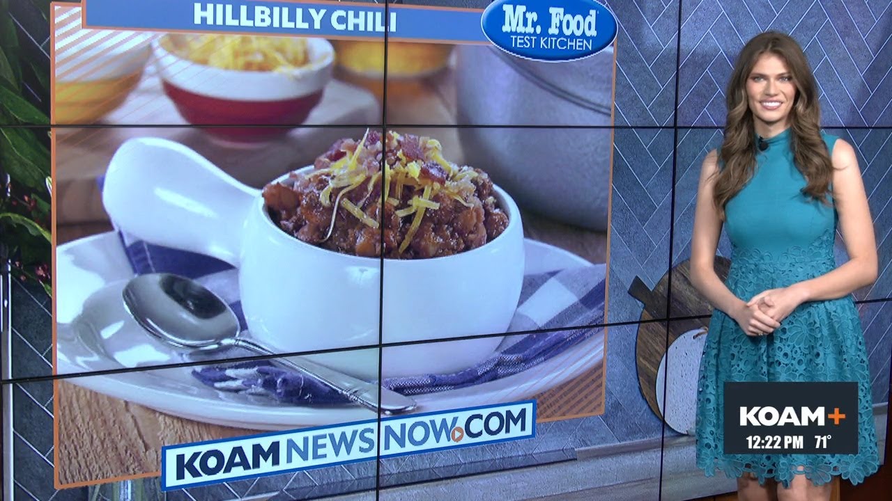 Mr. Food: Hillbilly Chili - September 5